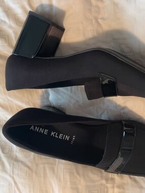 Anne Klein Flex loafers with heel